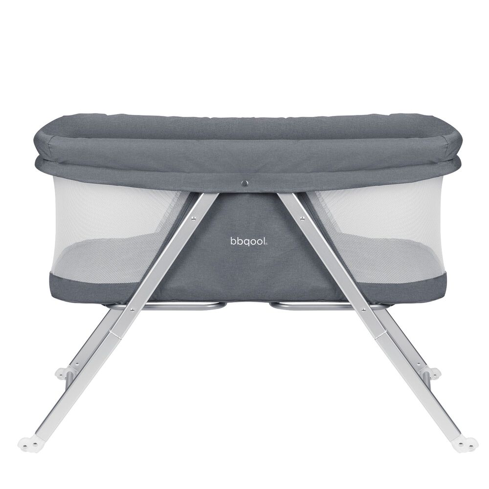 Cuna Mois&eacute;s Port&aacute;til Dreams Grey + Colch&oacute;n image number 2.0