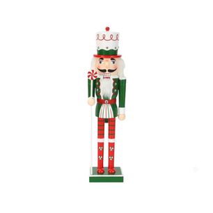 Cascanueces Navide&ntilde;o De Madera Decoraci&oacute;n 39cm