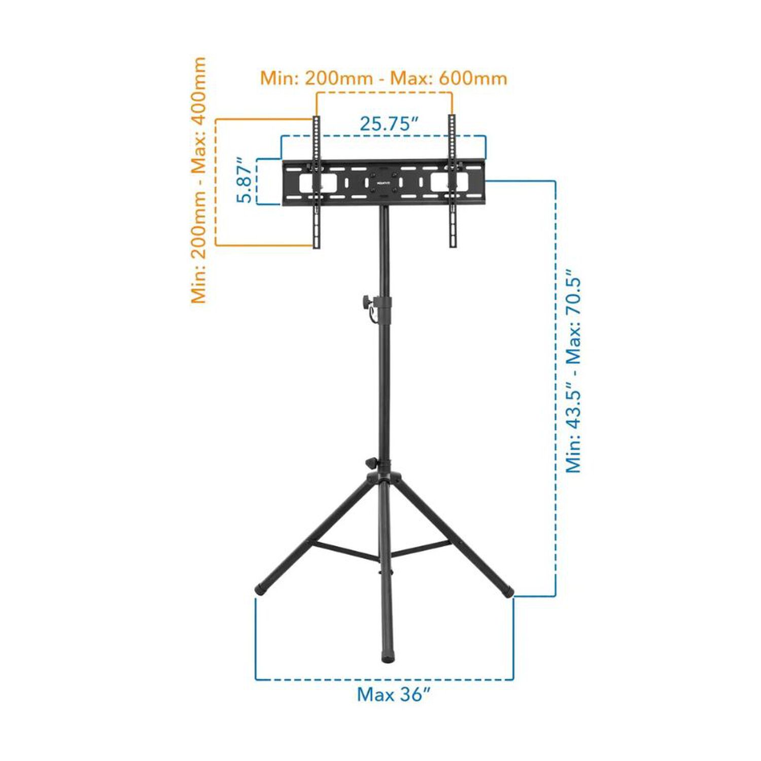 Soporte Tr&iacute;pode Port&aacute;til Para Tv 32 A 55 Pulgadas Ajustable image number 1.0