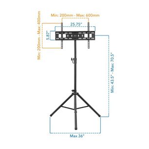 Soporte Tr&iacute;pode Port&aacute;til Para Tv 32 A 55 Pulgadas Ajustable