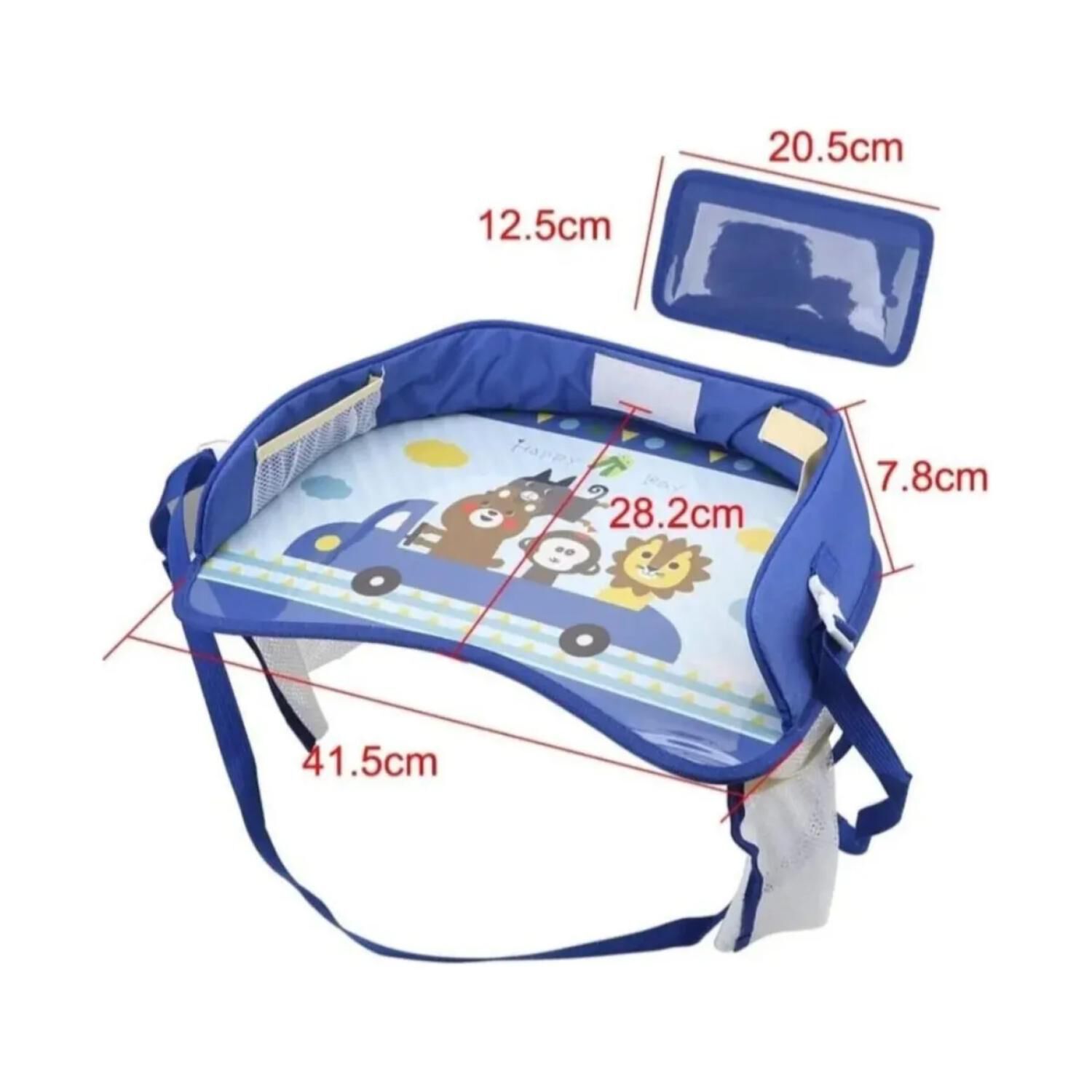 Bandeja Portatil Para Silla De Auto Bebe Infantil Azul image number 1.0
