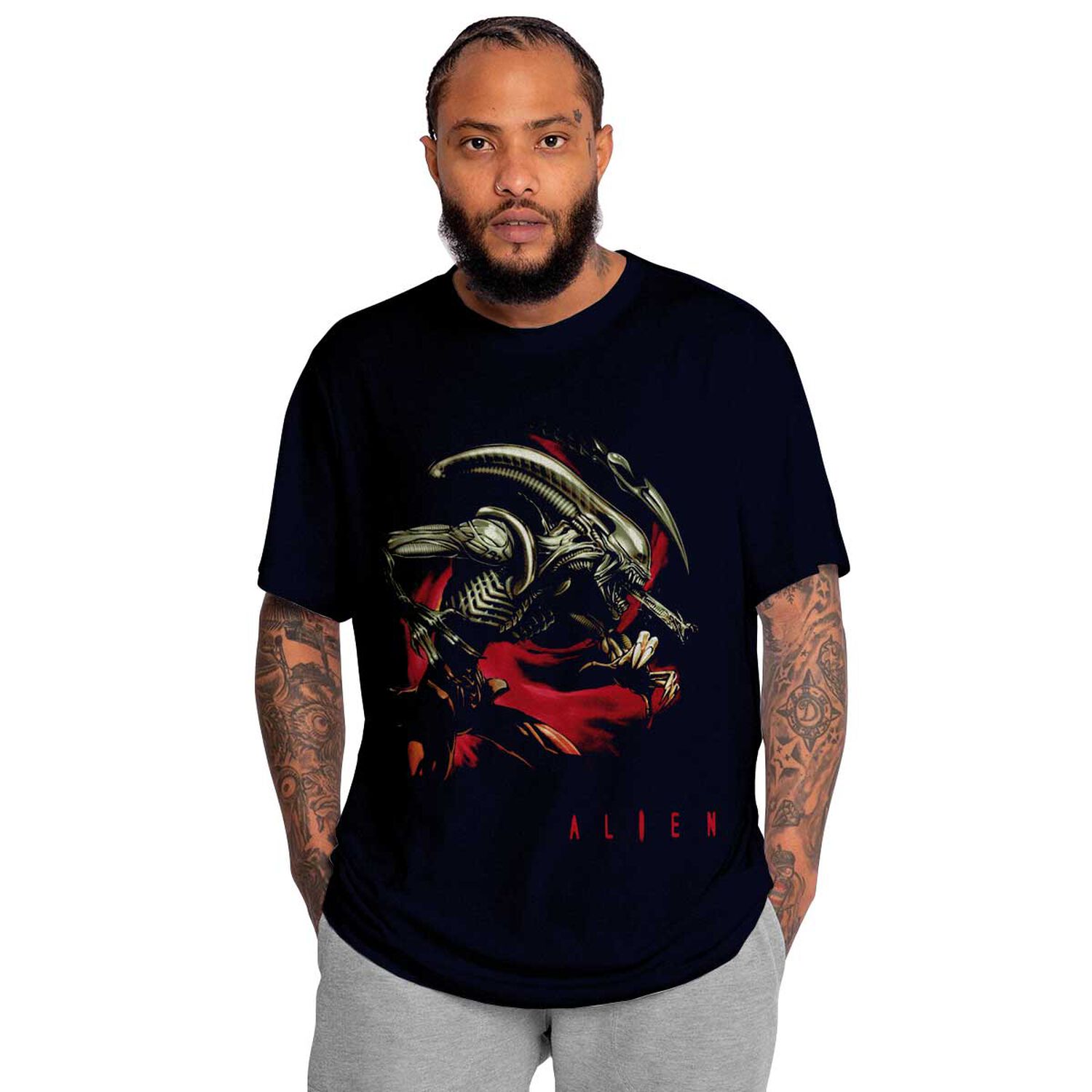 Polera Estampada Alien image number 1.0