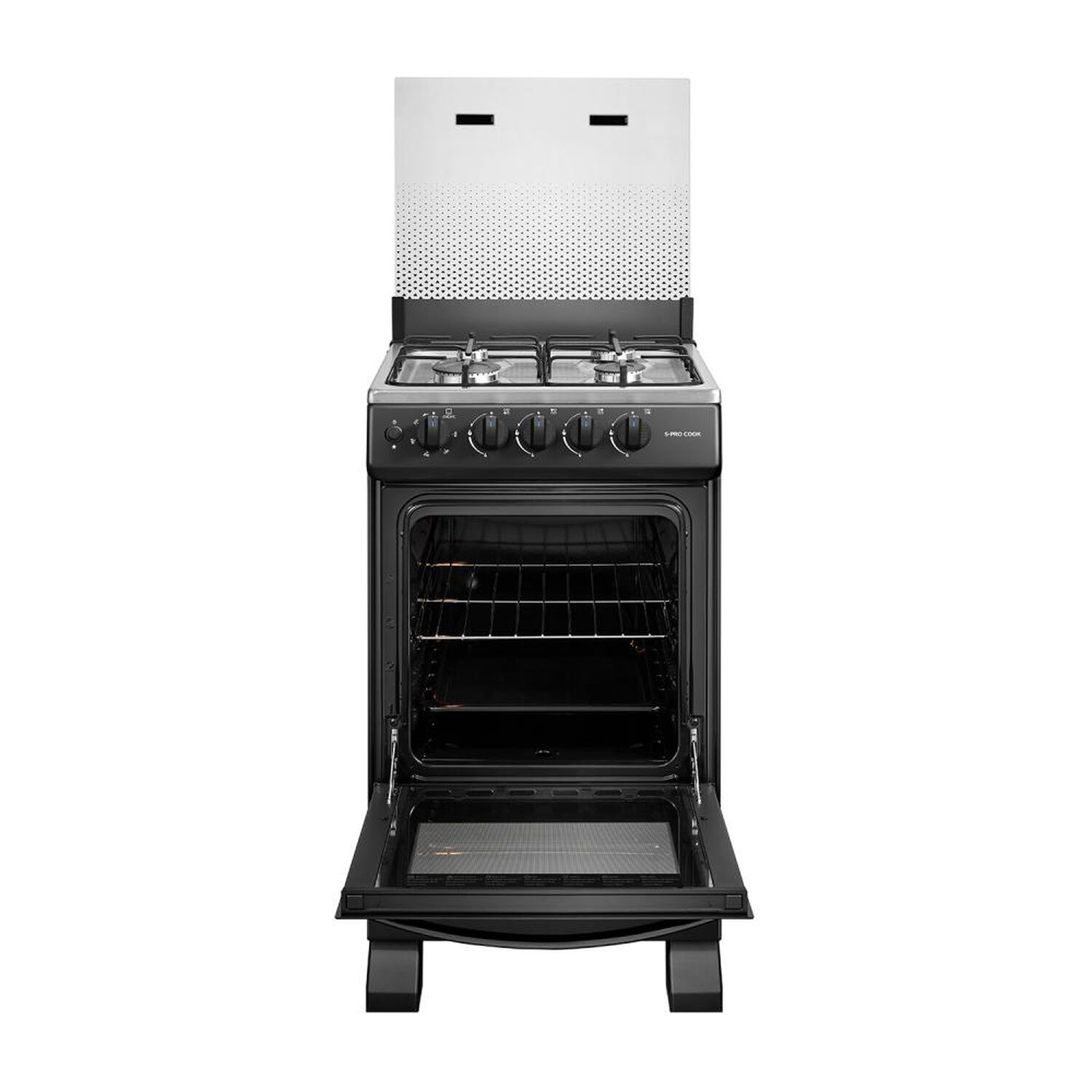 Cocina A Gas Midea MFO-MG20TCSSLBK / 4 Quemadores image number 2.0