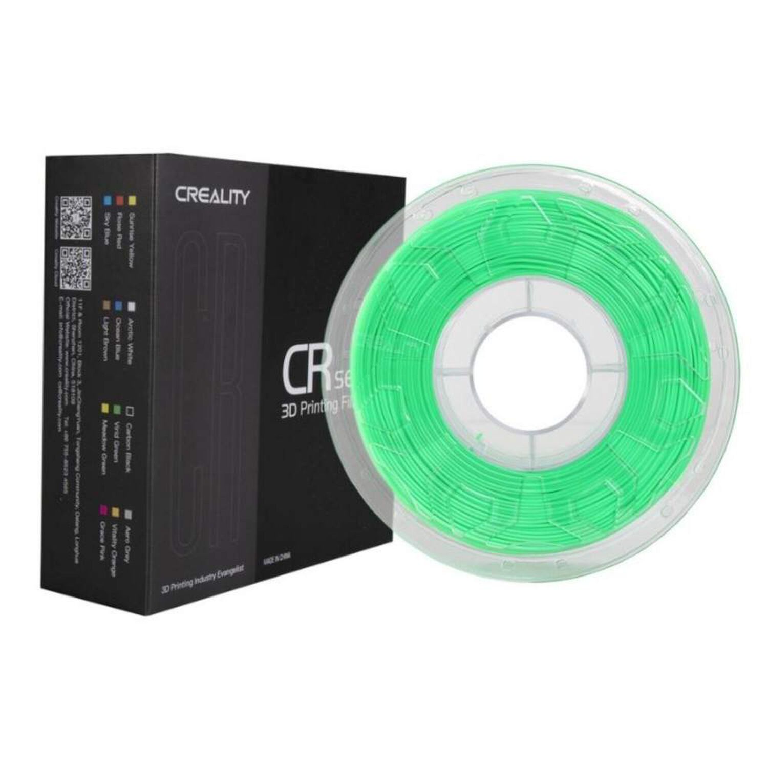 Filamento Pla Verde Fluorescente 1kg Creality image number 0.0