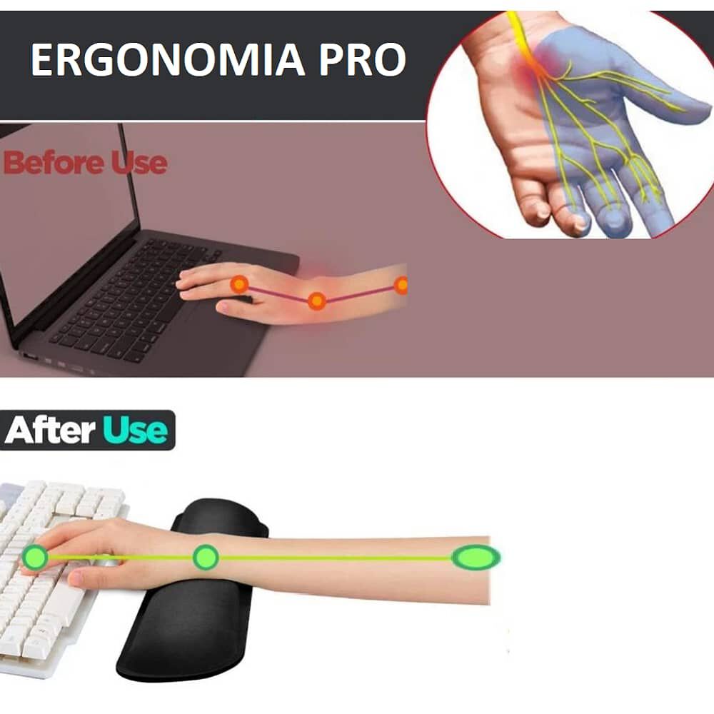 Apoya Mu&ntilde;ecas Para Teclado Ultra Ergon&oacute;mico Wrist Rest 00250 image number 6.0