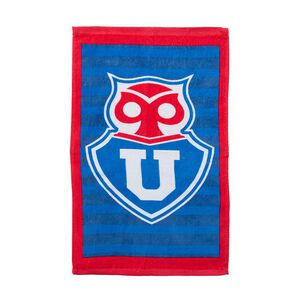 Set De Toalla De Playa +jockey+bolso / U De Chile Azul / 140x70 Cm