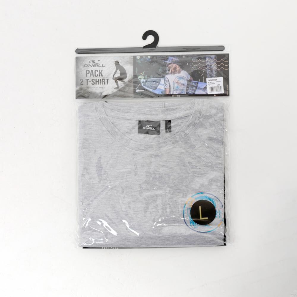Pack Polera Manga Corta Cuello Redondo Hombre O'neill image number 5.0