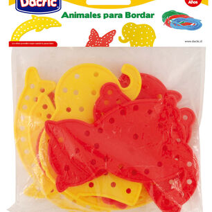 Animal Para Bordar Pl&aacute;stico 8 Un.