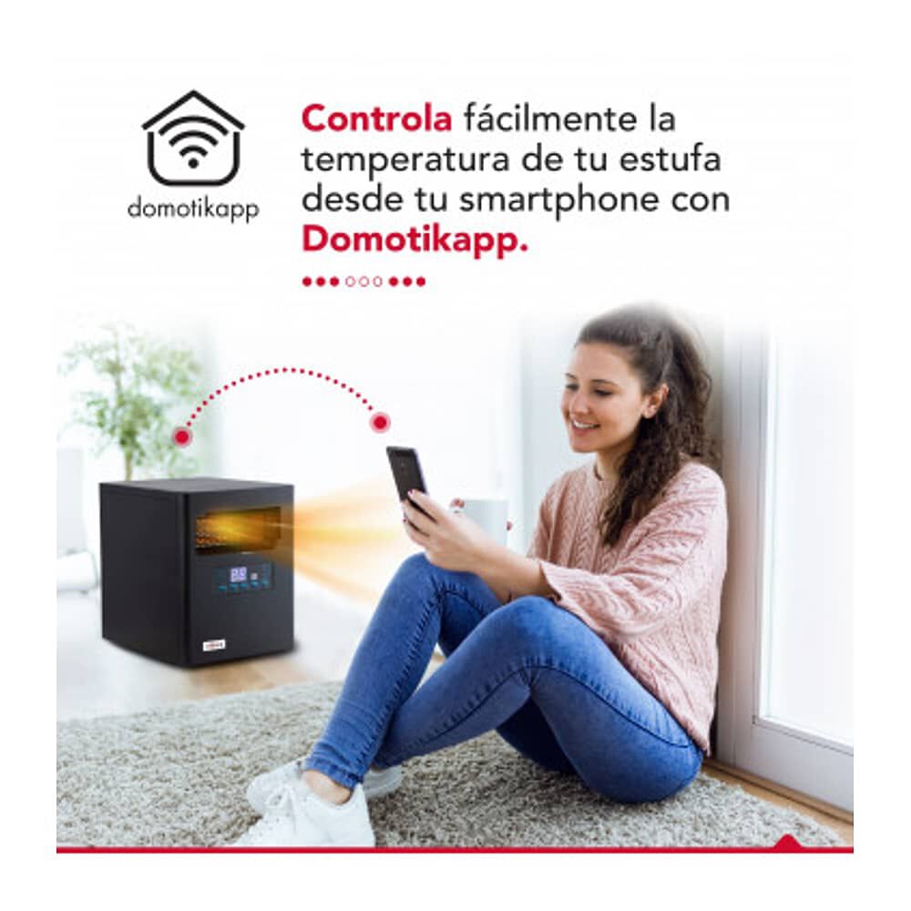 Estufa Electrica Infrarroja Thor Green 1500 Wifi image number 4.0