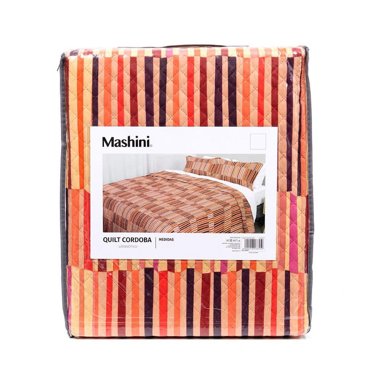 Quilt Cordoba Est. Mashini King Geometrico image number 4.0