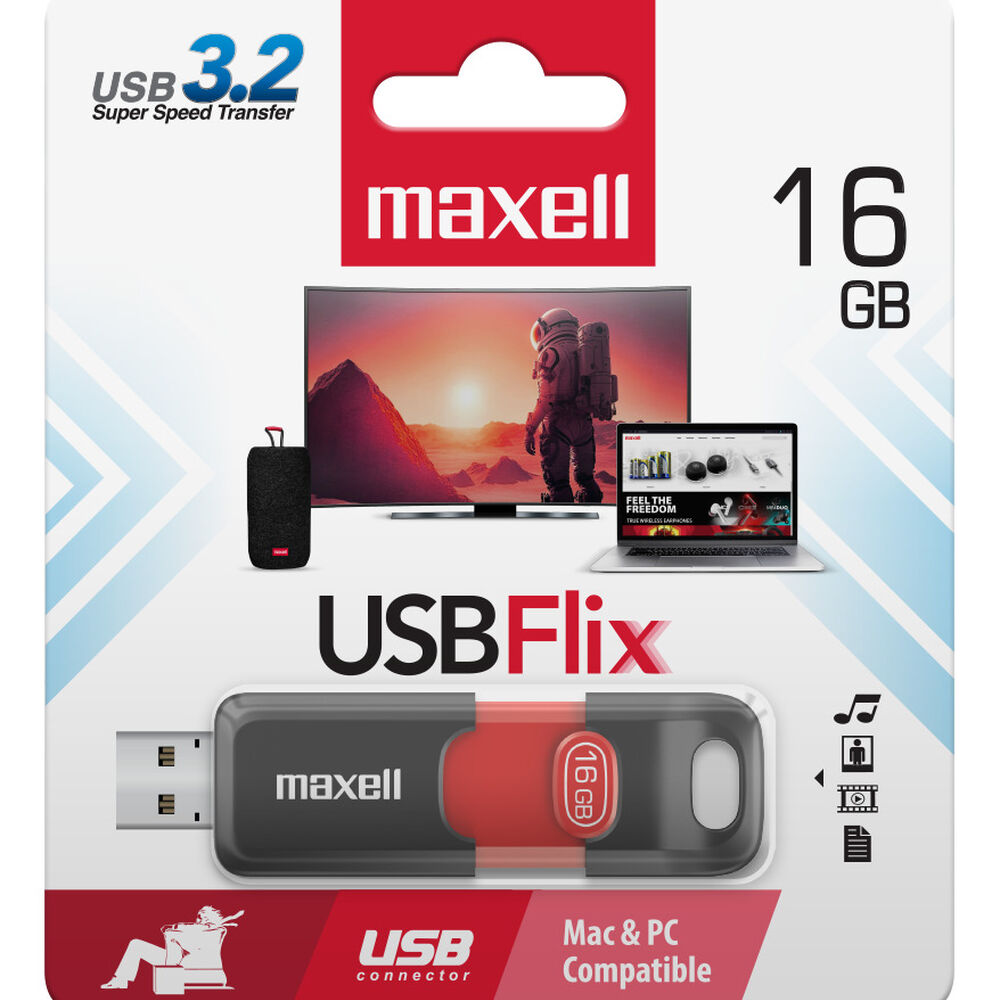 Pendrive Maxell Flix 16gb 3.2 image number 3.0
