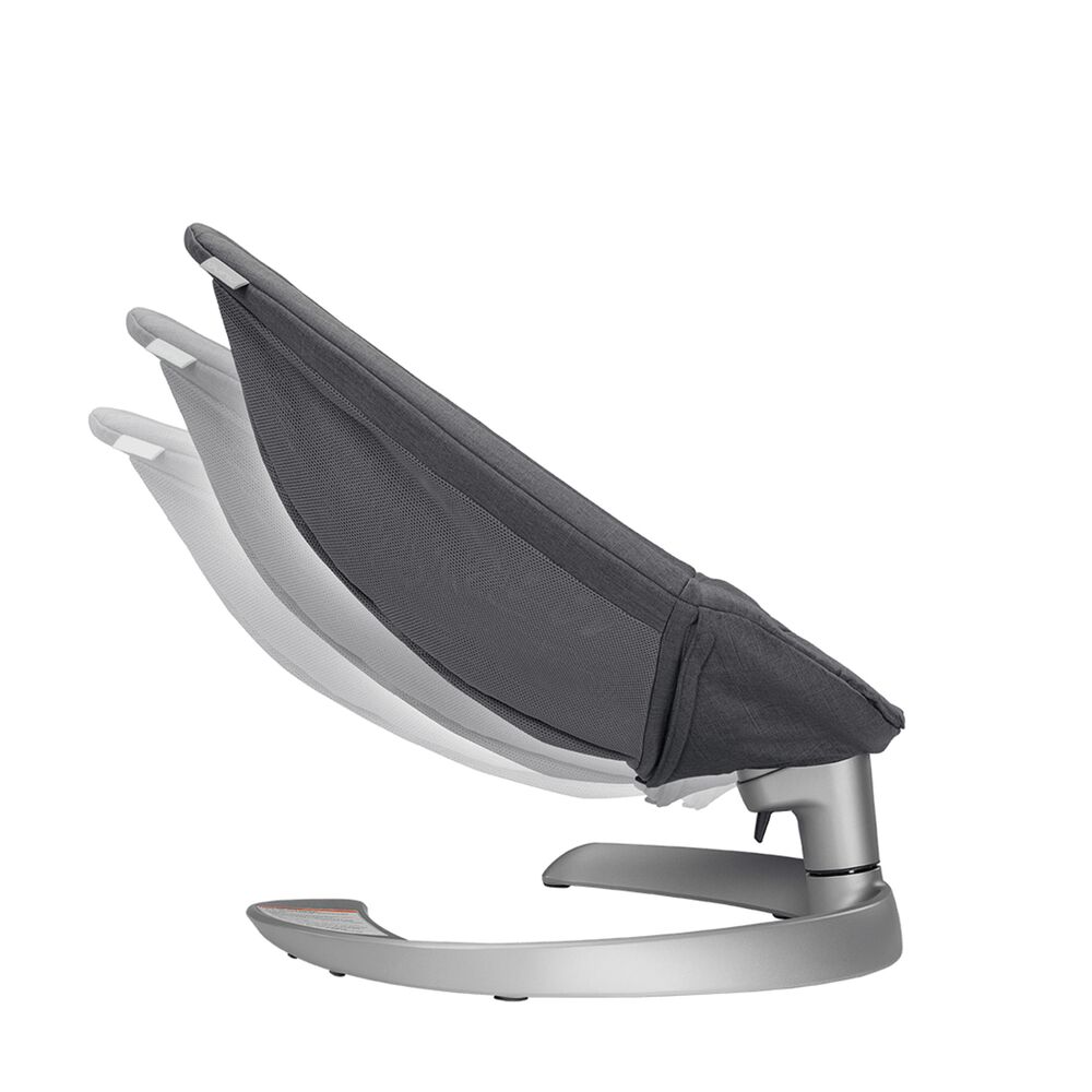 Silla Nido Baby Bouncer Leaf Grow Granite Nuna image number 1.0