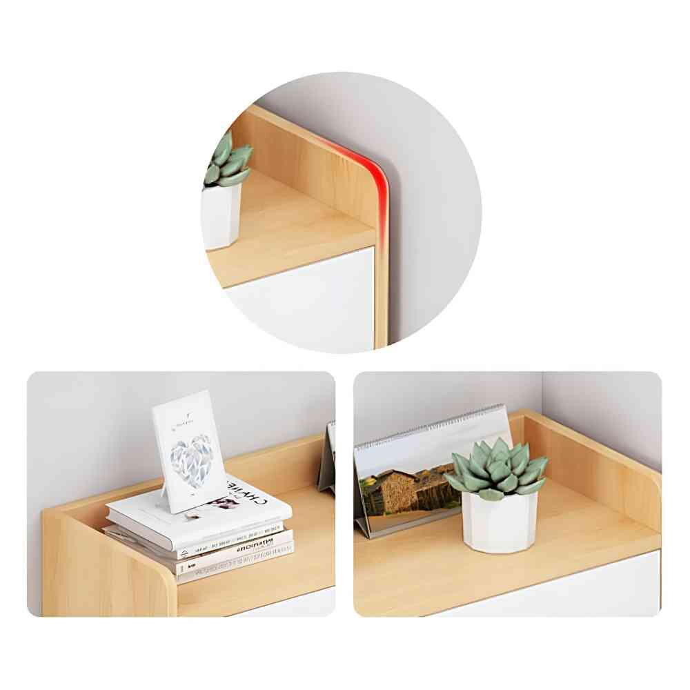 Zapatero 6 Niveles Para Living Dormitorio 110x24x80 Blanco image number 3.0