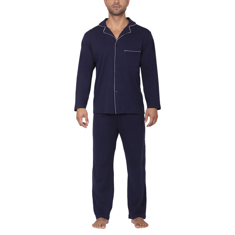 Pijama Botones Hombre 9222 image number 2.0