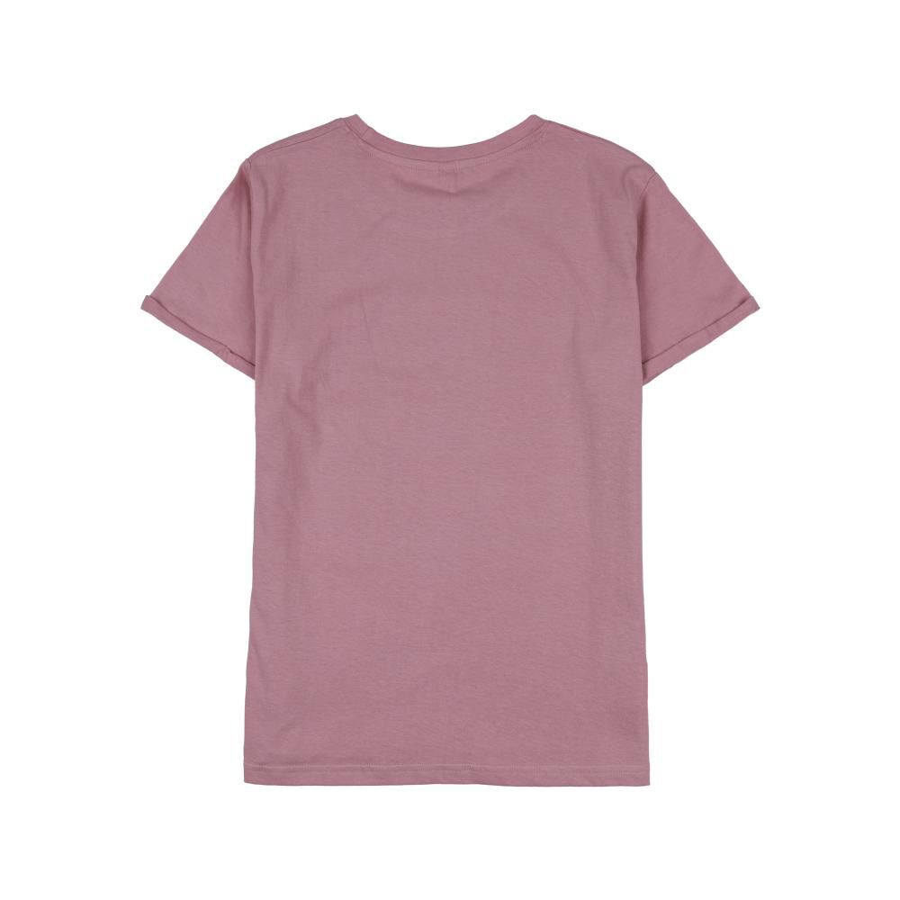 Polera Manga Corta Cuello Redondo Mujer Freedom image number 1.0