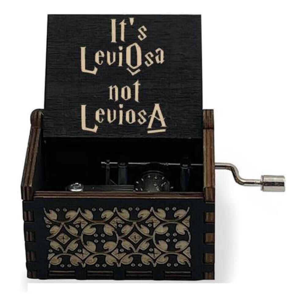 Caja Musical Black Negra Madera Hp Harry image number 0.0
