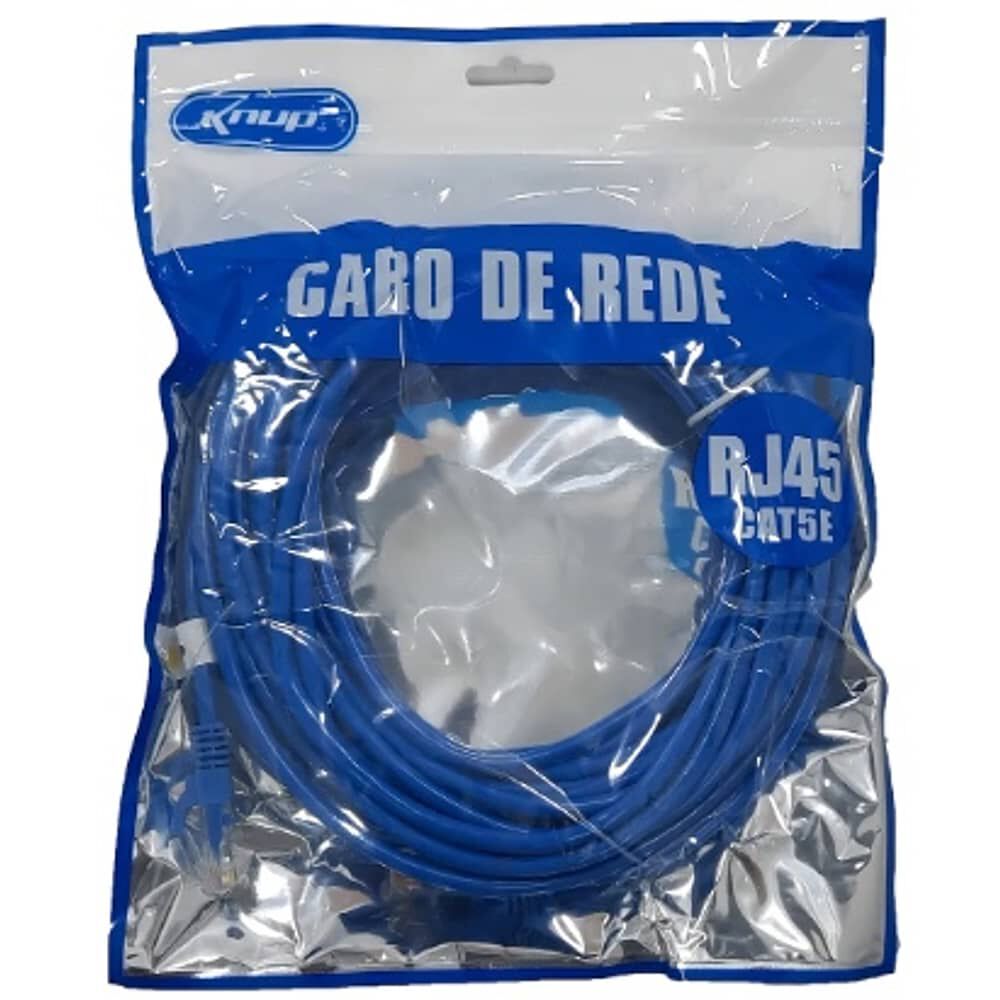 Cable De Red Ethernet De 10 Metros Con Conector Cat5e Rj45 Pc image number 2.0