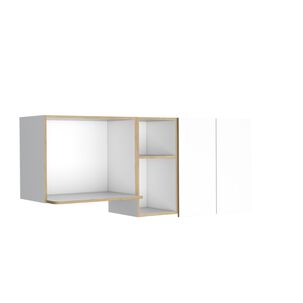 Mueble Superior De Cocina 62x150x34,5 Cm Caf&eacute; Claro