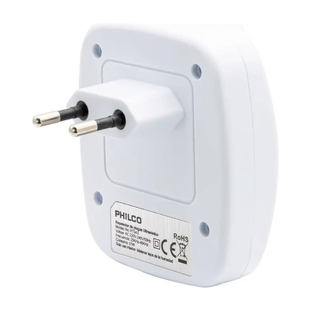 Repelente De Ratas Ultras&oacute;nico Philco Lcrt943 image number 3.0