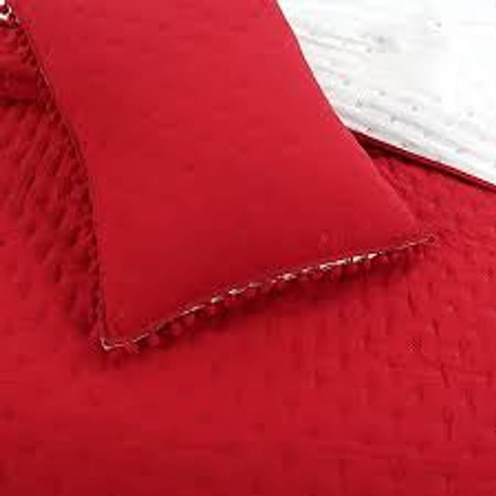 Cubrecamas Algod&oacute;n Con Pom Pom - 2 Plazas image number 1.0