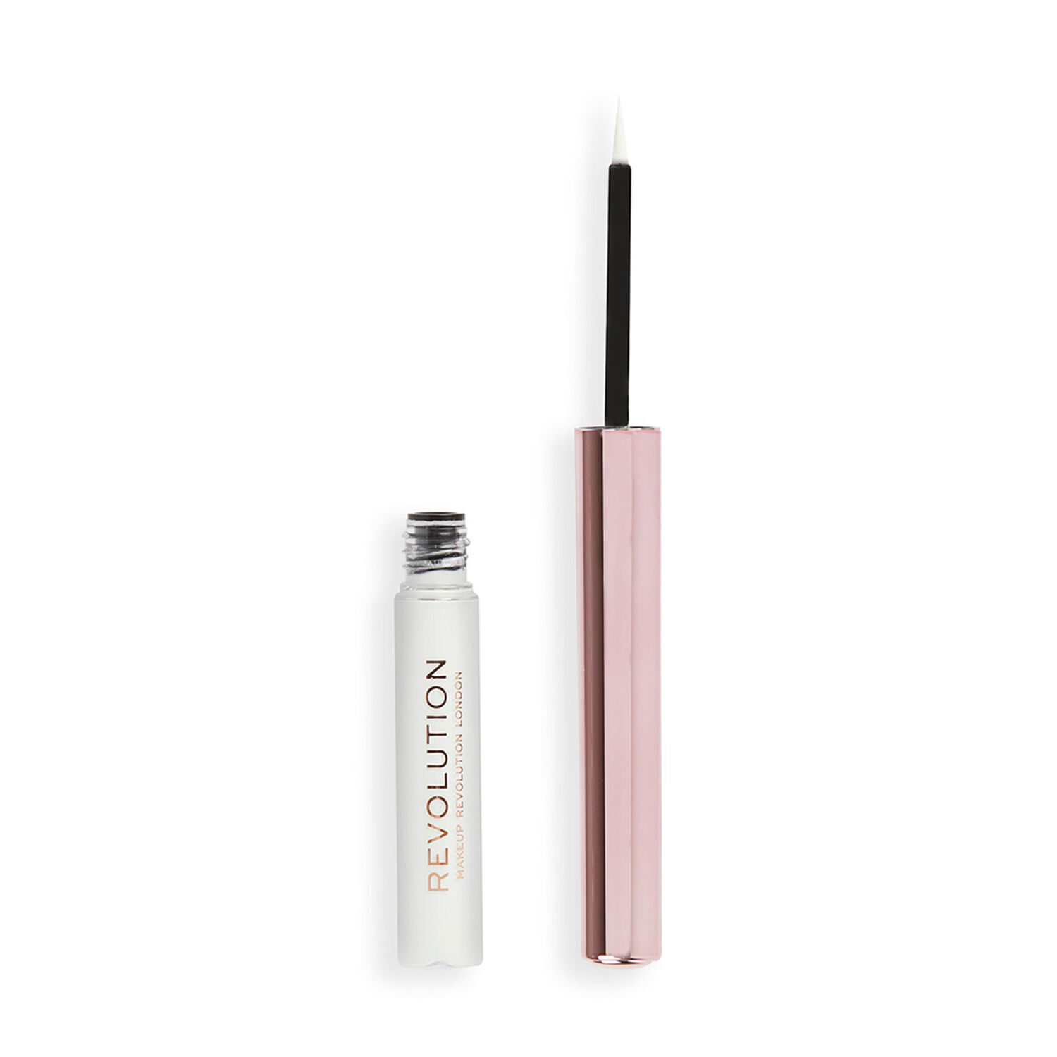 Delineador L&iacute;quido Super Flick De Makeup Revolution 2.4ml - White (blanco) image number 1.0