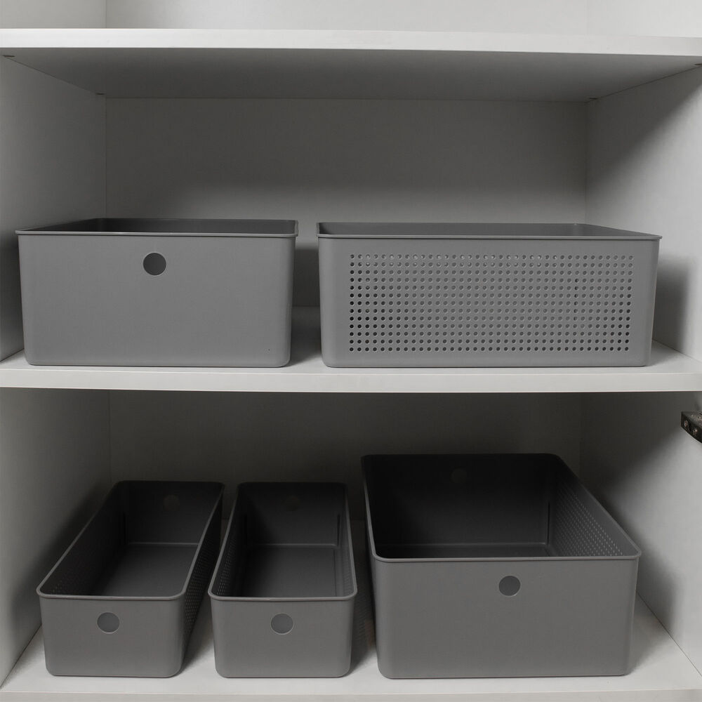 Canasto Organizador 8,2 Litros Flow Negro image number 4.0