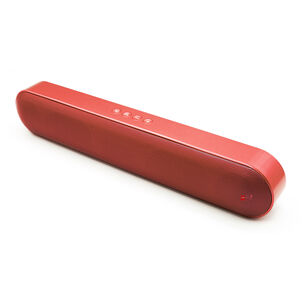 Barra De Sonido Parlante Bluetooth Portátil 10w Rojo - Ps