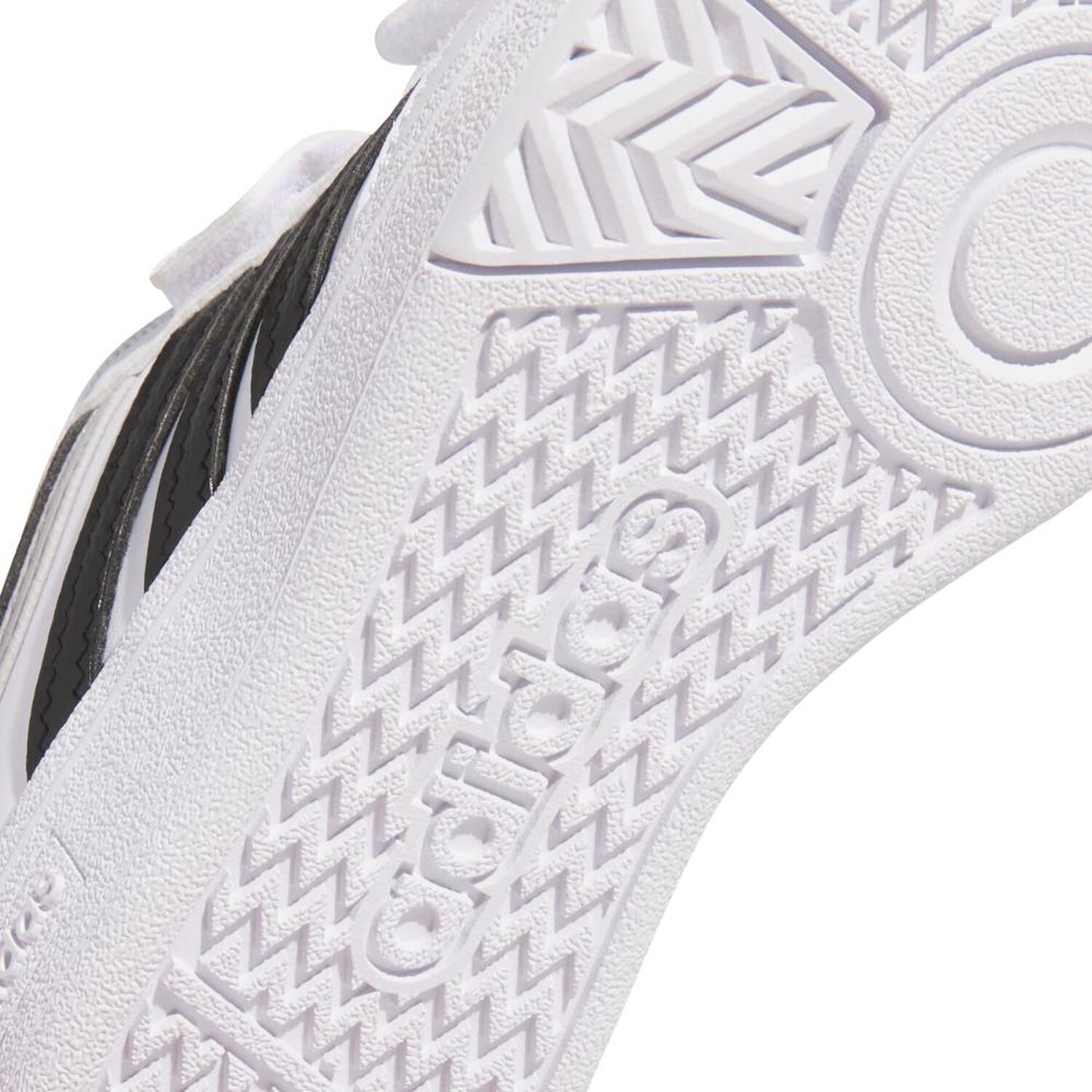 Zapatilla Infantil Unisex Adidas Hoops 4.0 Cf C Blanco image number 6.0