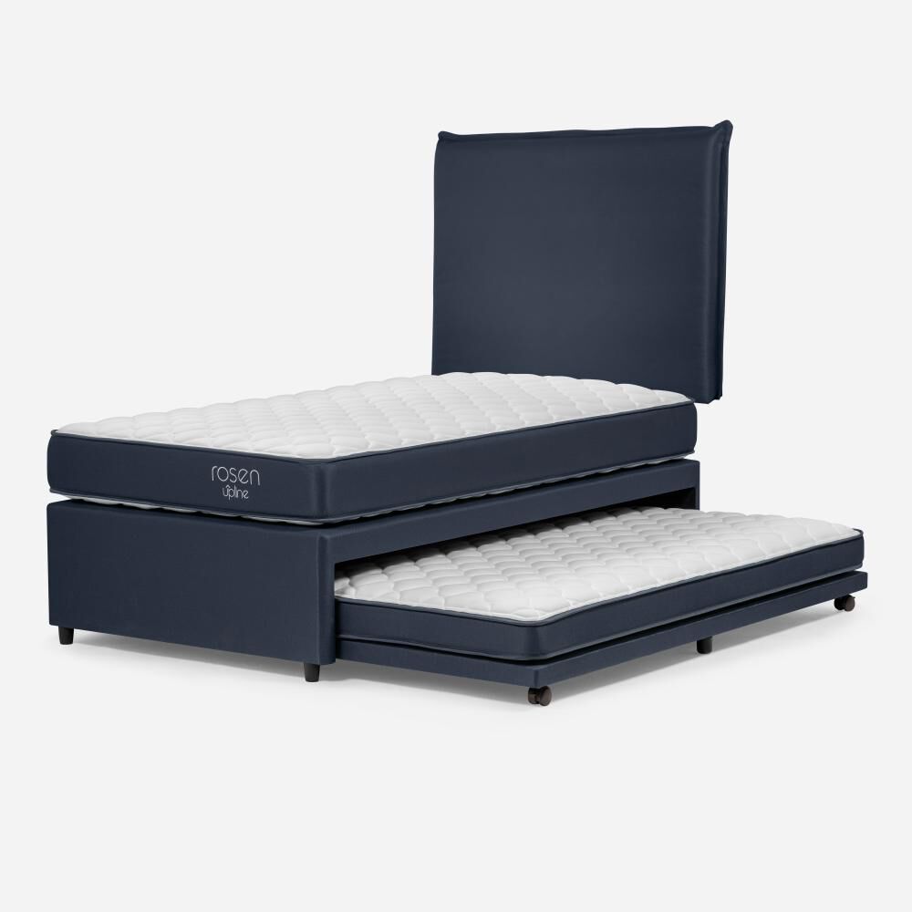 Cama Nido Rosen Upline / 1.5 Plazas / Base Normal + Respaldo Maurice image number 0.0