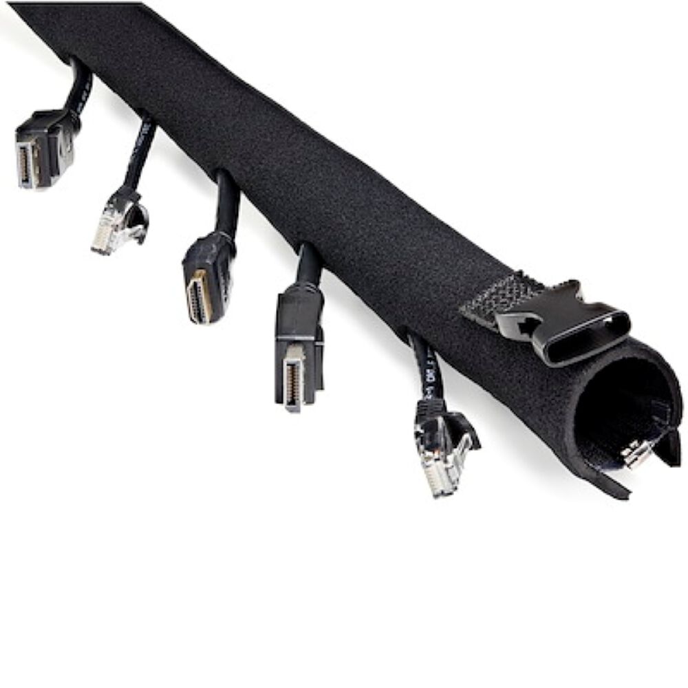Manga 1m Startech Organizadora De Cables Neopreno C/cierre image number 2.0
