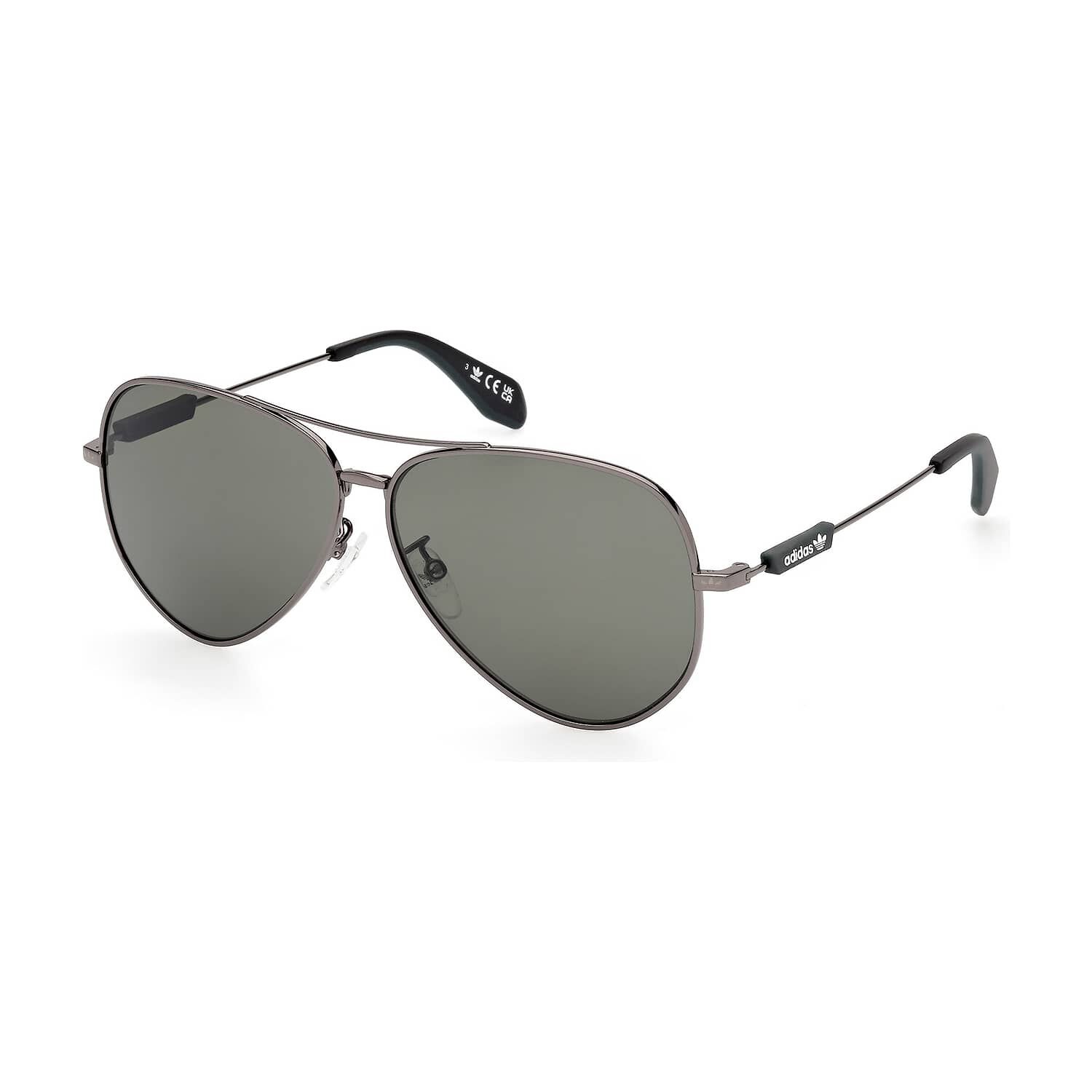 Lentes De Sol Plateado Adidas Originals image number 1.0