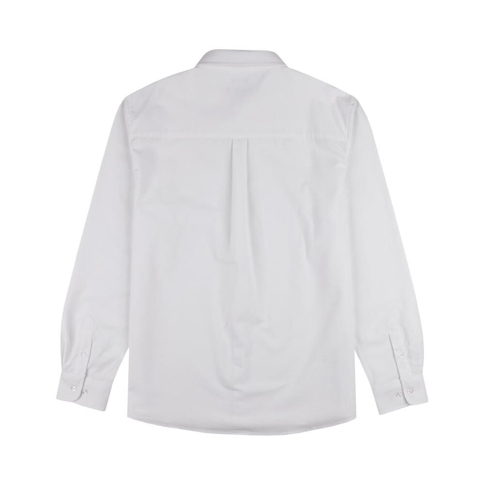 Camisa Lisa Regular Manga Larga Hombre Peroe image number 1.0