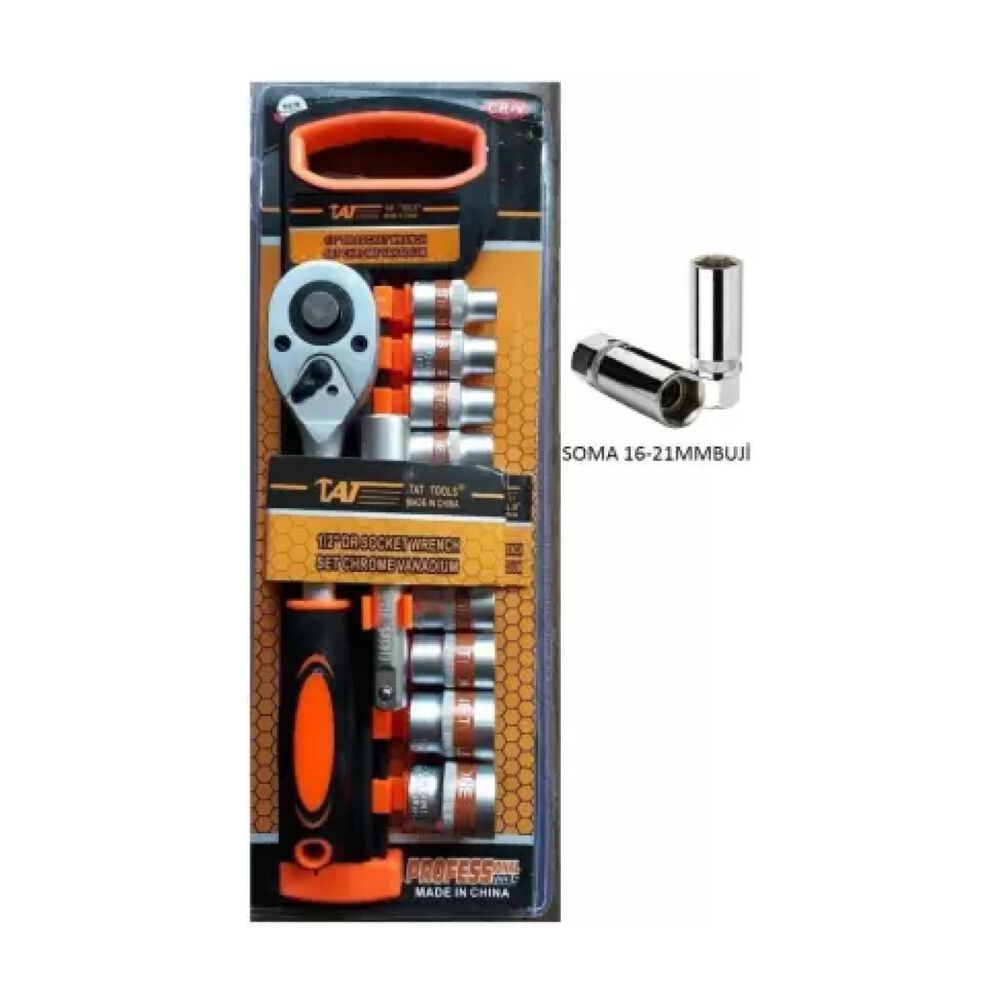 Kit Juego De Dados 12 En 1 Con Llave Profesional image number 2.0