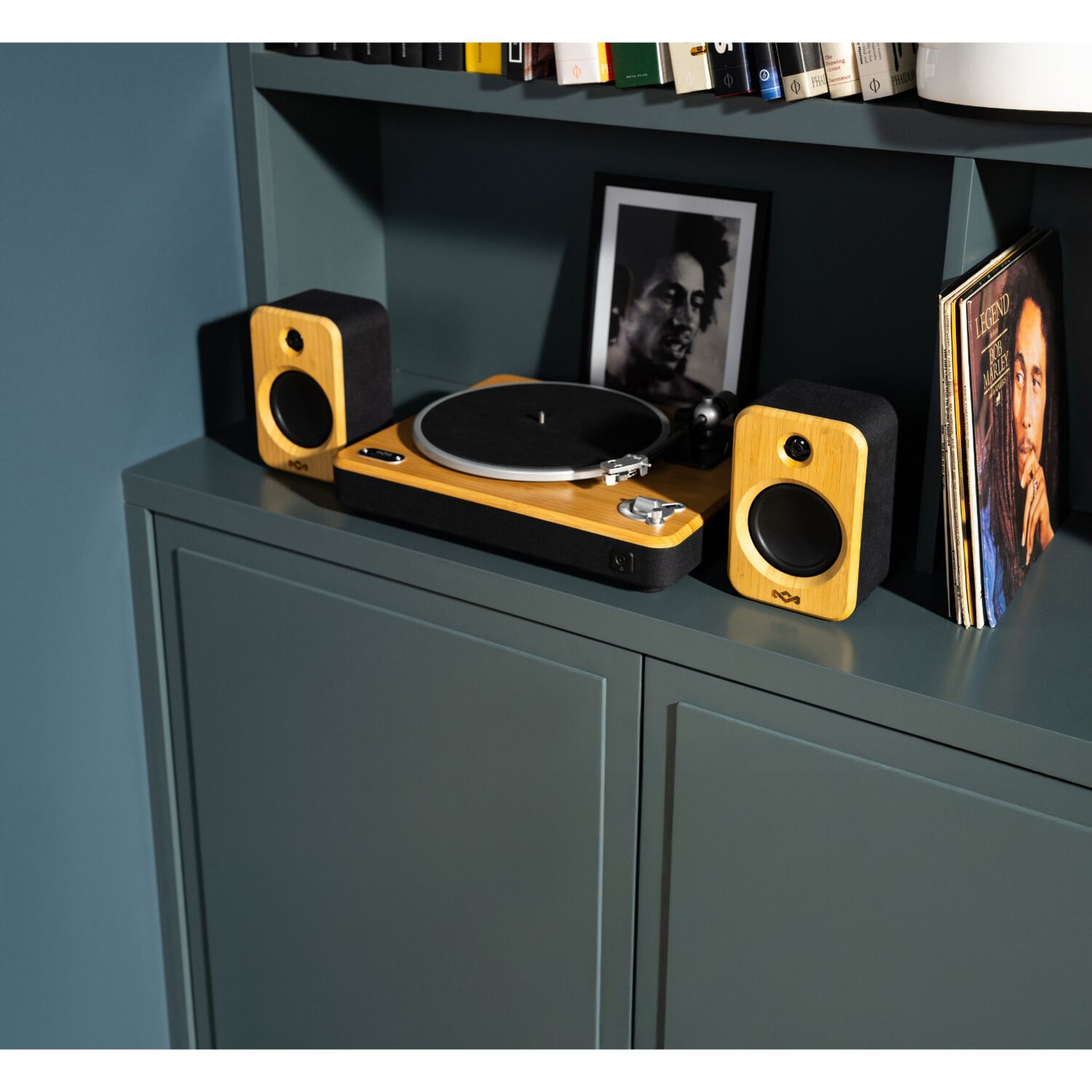 Tornamesa Stir It Up Wireless 2 Con Parlantes Marley image number 5.0