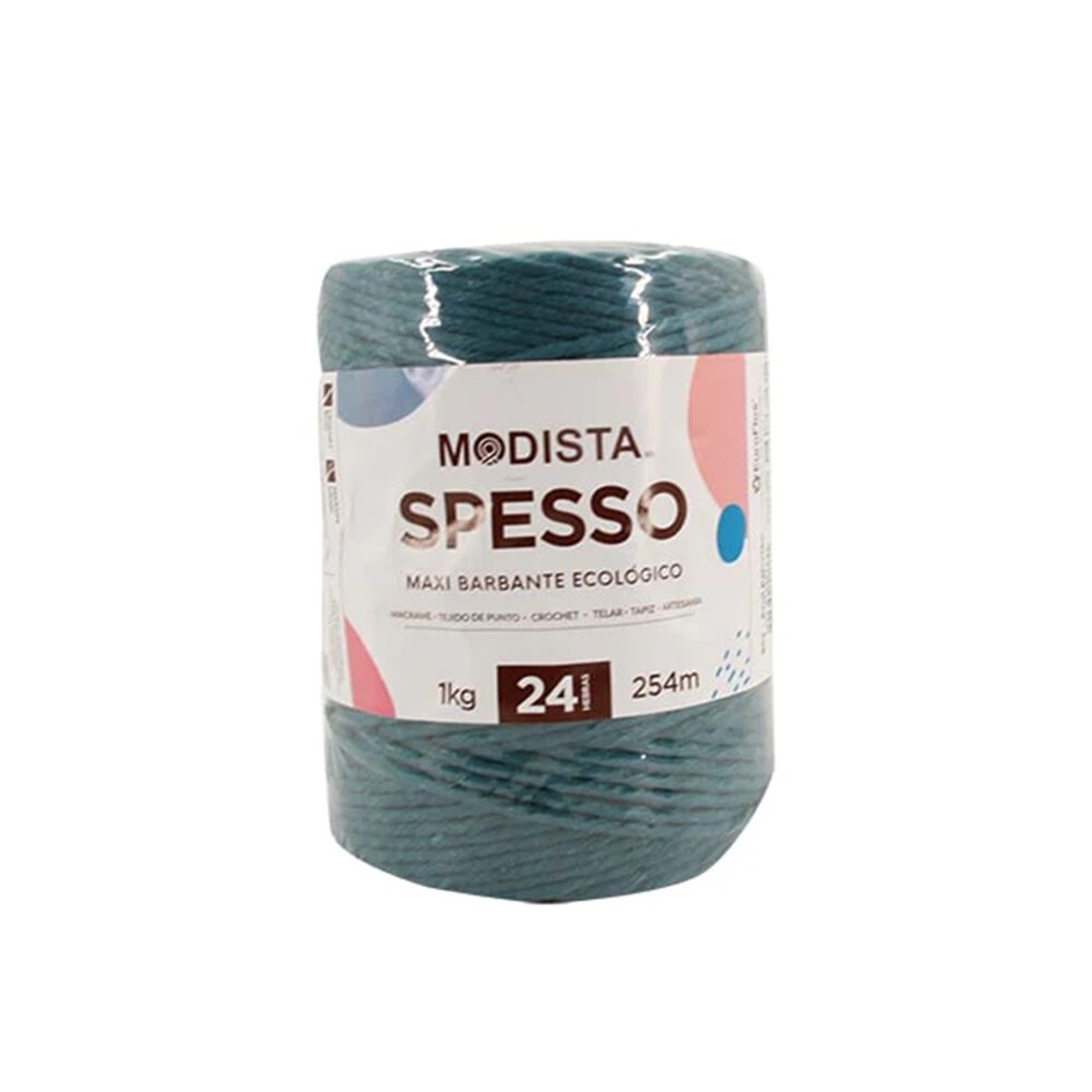Algodón Peinado Eco Modista Spesso 1kg 24 Colores Macrame image number 1.0