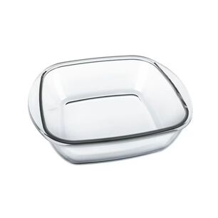 Bandeja Cuadrada Grande Vidrio Templado 2400ml Sempre