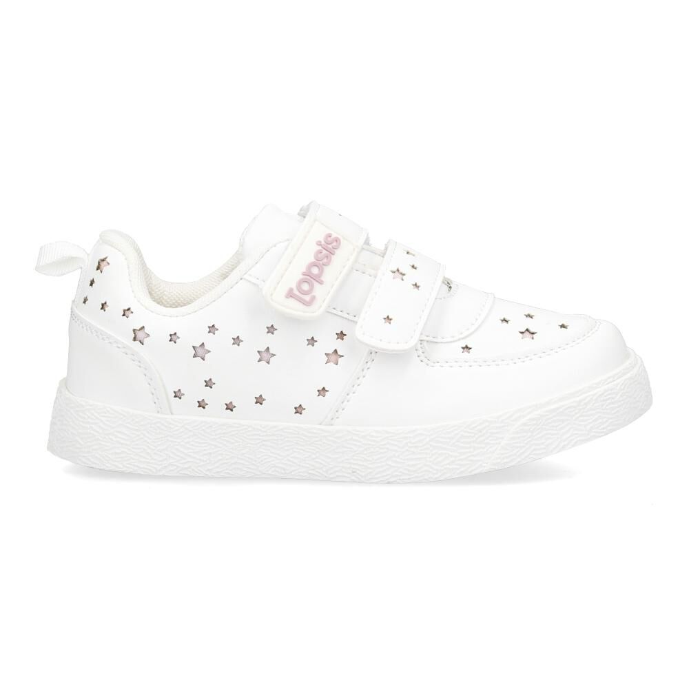 Zapatilla Infantil Niña Topsis White image number 2.0
