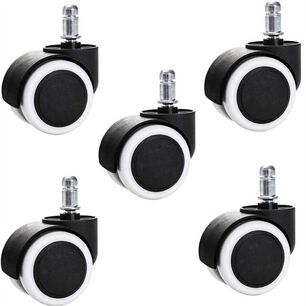 Pack 5 Ruedas Universal Silla Escritorio Oficina Repuesto