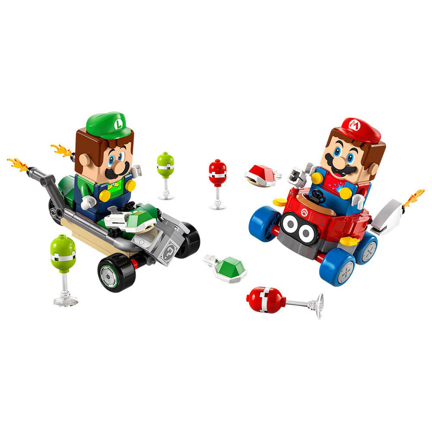 Lego Super Mario - Kart: Beb&eacute; Mario Vs. Beb&eacute; Luigi - 72034 image number 9.0