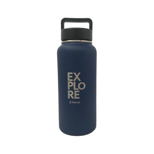 Botella Met&aacute;lica National Geographic 960ml Azul