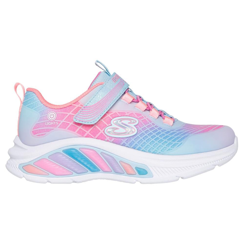 Zapatilla Urbana Ni&ntilde;a Skechers Rainbow Cruisers - Rainbow Re Lbmt image number 3.0