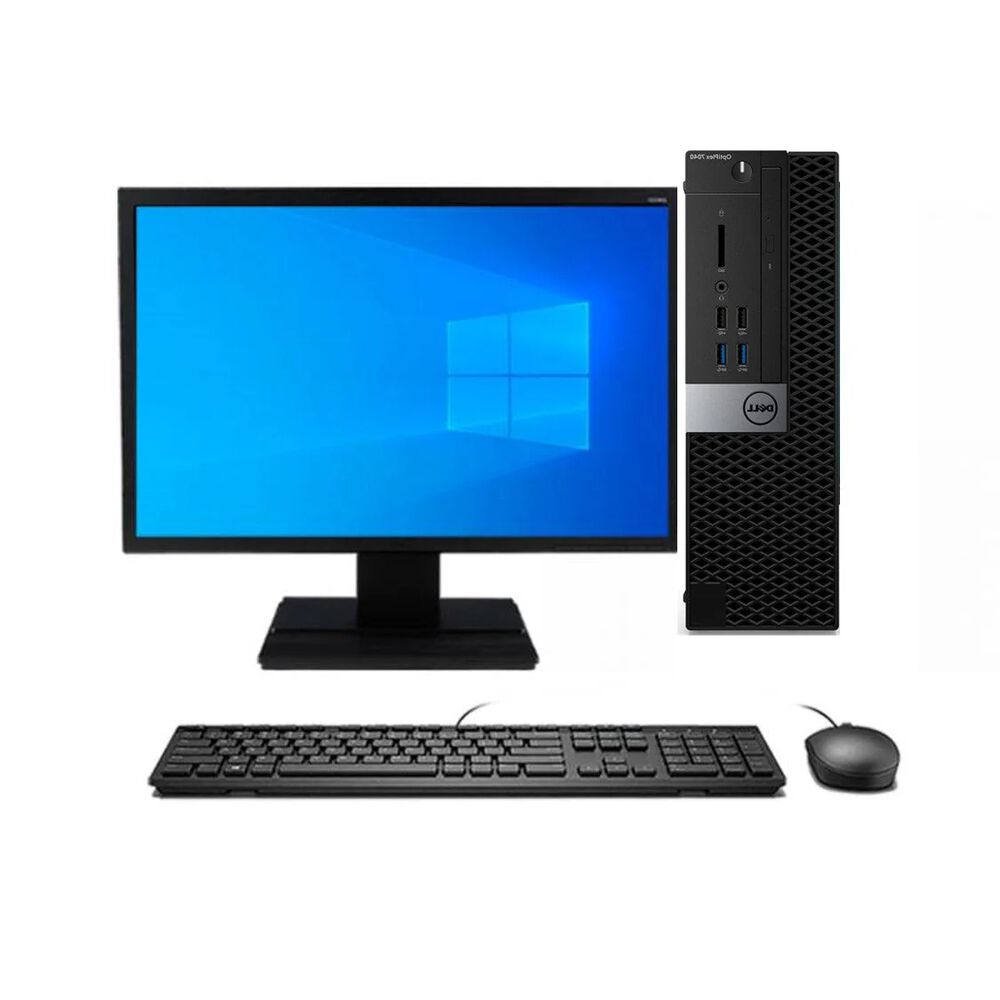 Kit Monitor + Pc Dell Optiplex 7050 Sff (i5-6ta 8gb 500gb) + Teclado & Mouse Reacondicionado Grado A image number 0.0