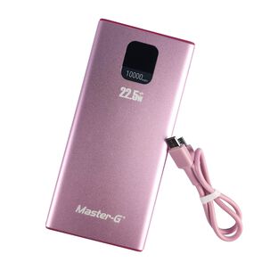 Bater&iacute;a Externa Power Bank 10000 Mah 22.5w Ucp10ppd Rosada