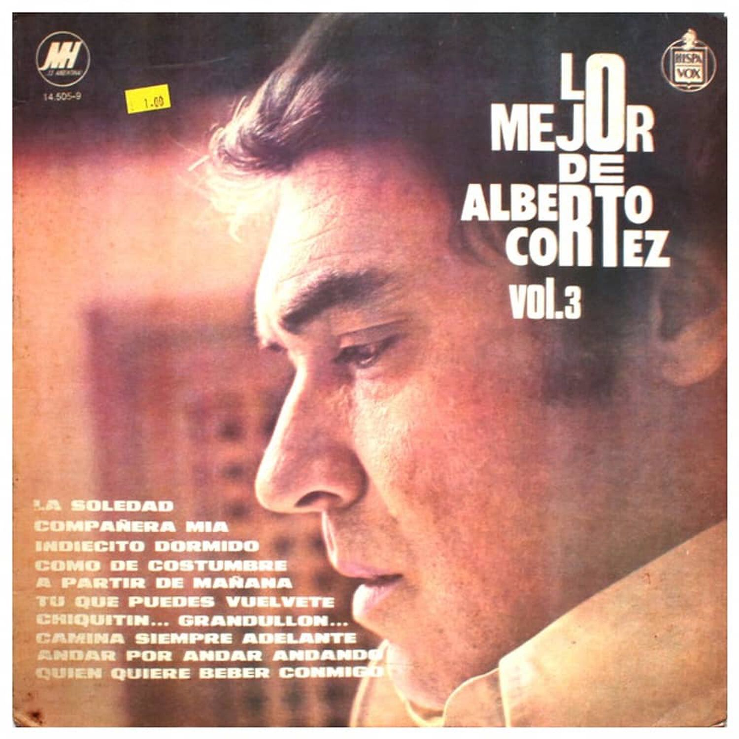 Alberto Cortez - Lo Mejor Vol.3 | Vinilo Usado image number 0.0