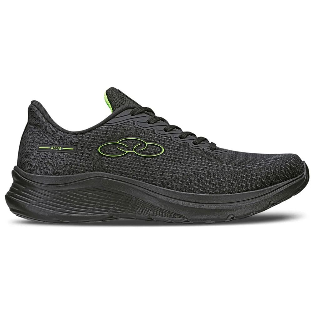 Zapatilla Mujer Delta Negra/verde image number 0.0