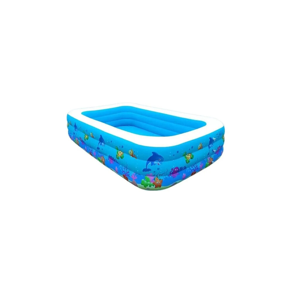 Piscina Inflable Rectangular 180x140x50cms - Ps image number 0.0