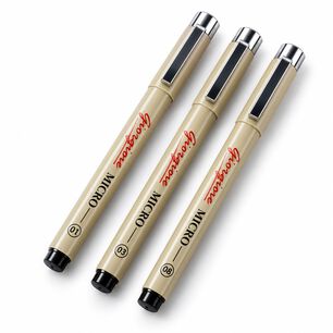 Set Estil&oacute;grafos Zg003 3 Piezas Dibujo Manga - Ps