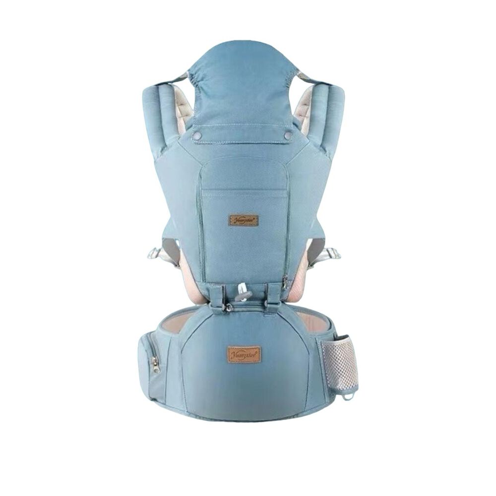 Portabeb&eacute; Ergon&oacute;mico Multifuncional 3 En 1 Lubabycas Menta image number 8.0