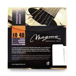 Set Cuerdas Guitarra Acustica Ga120pb Magma