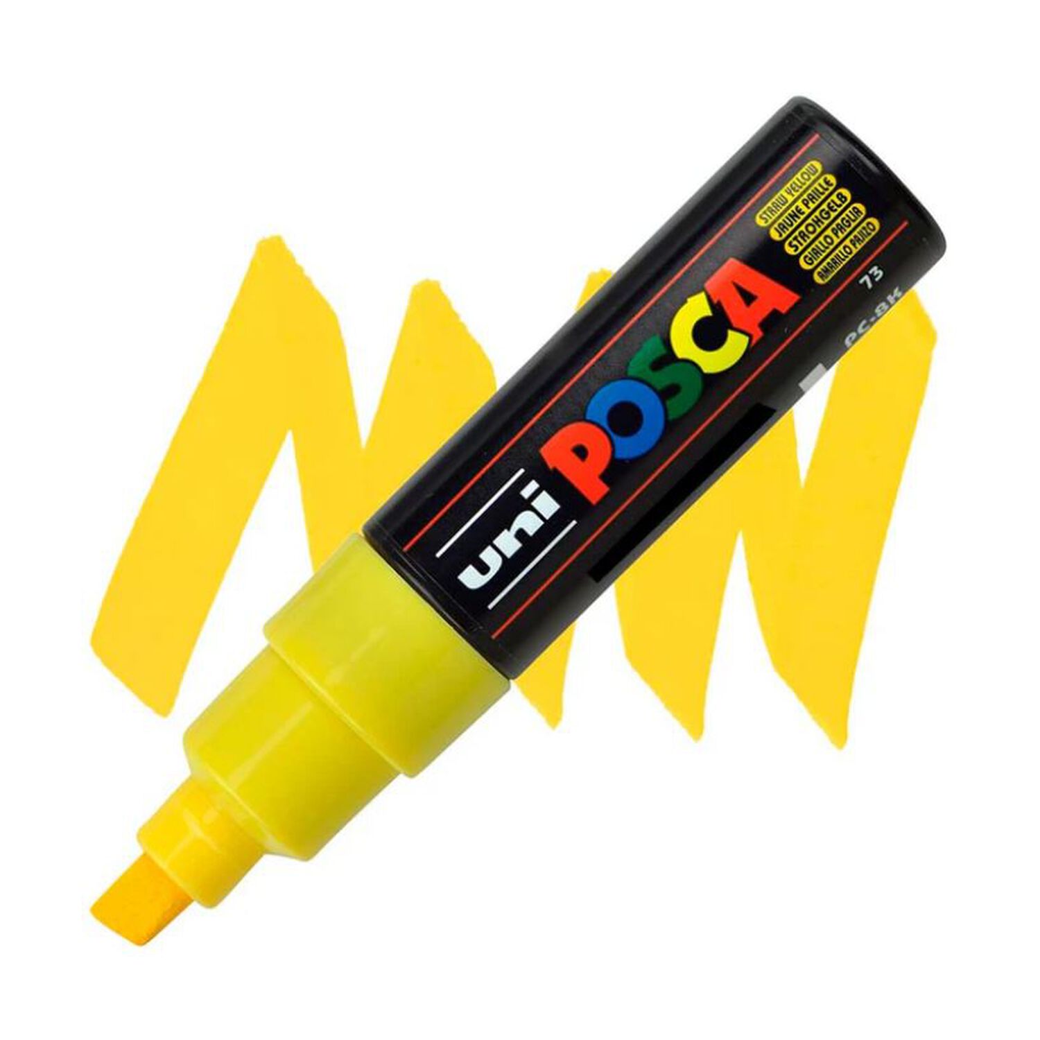 Marcador Acr&iacute;lico Amarilloo Pajizo 8k Posca image number 0.0